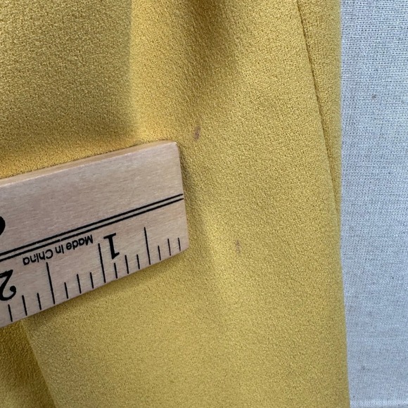 Calvin Klein 3/4 Sleeve Sheath Dress size 10 Yellow - Picture 5 of 9